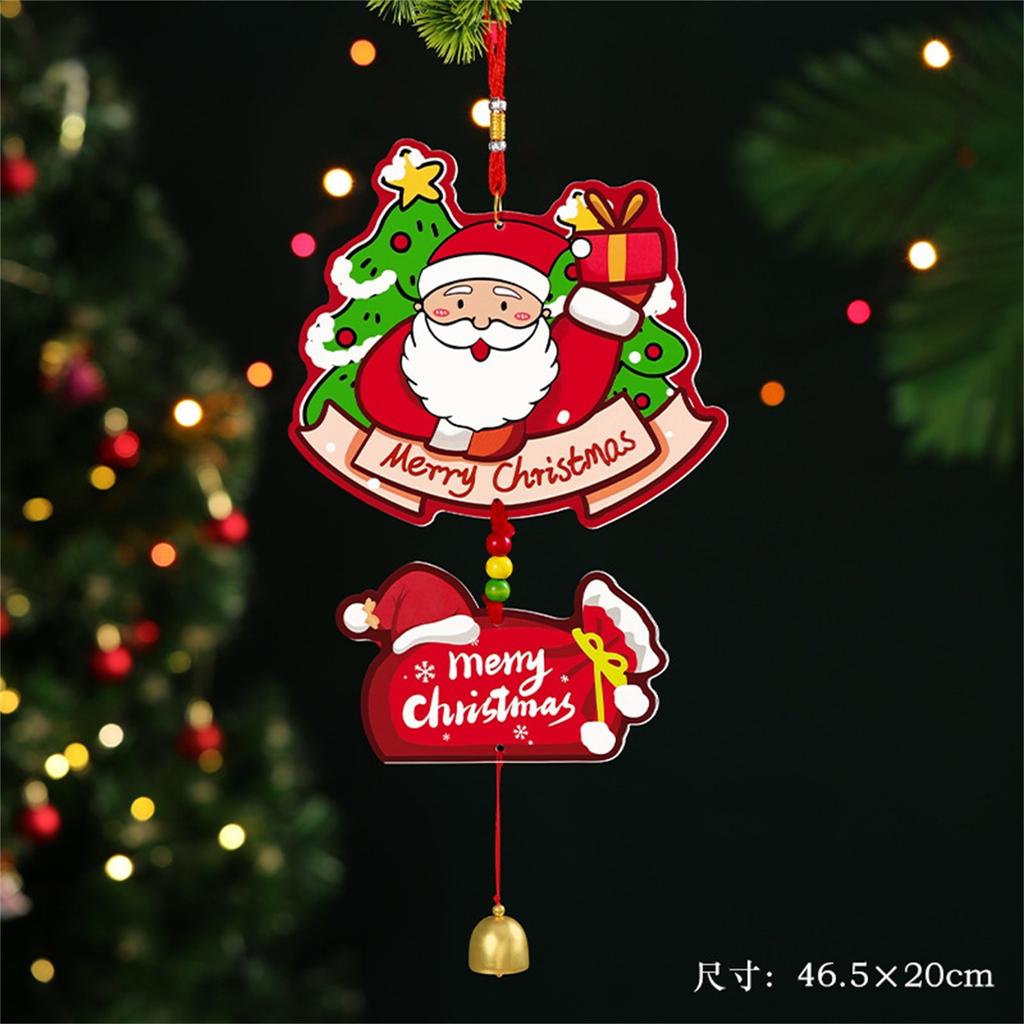 Рождественские украшения Витрина Дом Дверь Оконные подвески Атмосфера Рождественского сочельника Сценические декорации