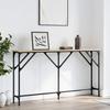VidaXL Console Table Sonoma Oak 140x23x75 Cm Engineered Wood 837773