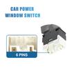 Lève-vitre X AUTOHAUX Bouton Lève Vitre pour Fiat Ducato II FL 2002-2006 Fenêtre Commutateur Conducteur Côté 735315619 Remplacement