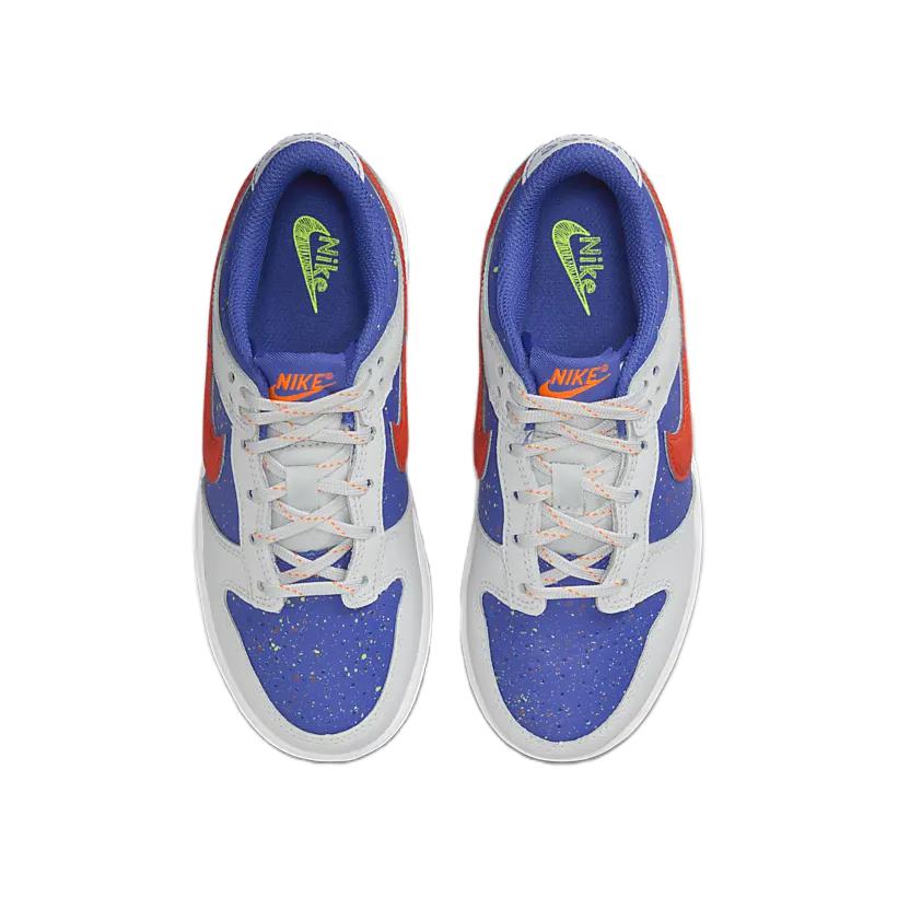 Nike Dunk Low PS Playground Paint Pack Детские кроссовки Синий Photon-Dust Astronomy-Blue HJ9234-025