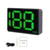 Mph / /h Car Hud Up Display Gps Hud Digital Speedometer Big Font Speed Meter For Car Truck Universal Auto Part U8n0