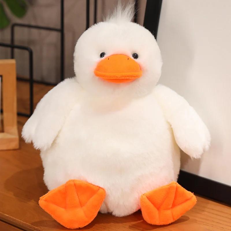 28 см толстая кукла, мягкие игрушки, мультяшная мягкая утка, слон, бегемот, динозавр, куклы, декор, подушка, подарки на день рождения для девочек