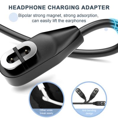 Bluetooth-совместимая зарядка для наушников Магнитный кабель для быстрой зарядки 1 м Линия Зарядка для наушников с костной проводимостью