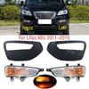 Для Lifan X60 2011 2012 2013 2014 2015 Автомобильный Передний Бампер Противотуманная Фара Дневные Ходовые Огни Крышка Рамка Решетки