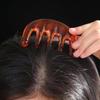 Resin Meridian Head Comb  Improving Soft Teeth Hair Brush for Daily Head Relaxation Hair Care