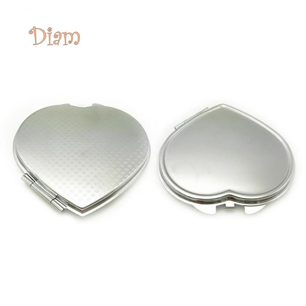 SBS 1Pc Women Portable Makeup Cosmetic Double Side Folding Traveling Pocket Mirror