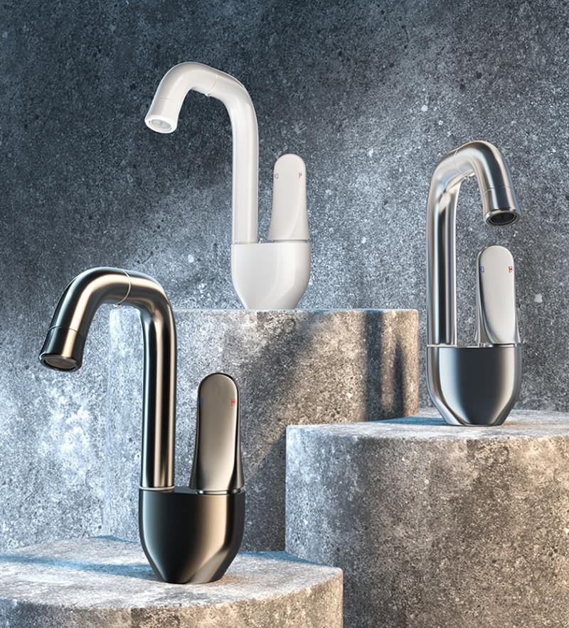 Латунный смеситель для раковины с вращением на 720°, смеситель для раковины в ванной комнате, монтируемый на столешницу, водопроводный кран, душевая лейка, аэраторы, сантехническая арматура