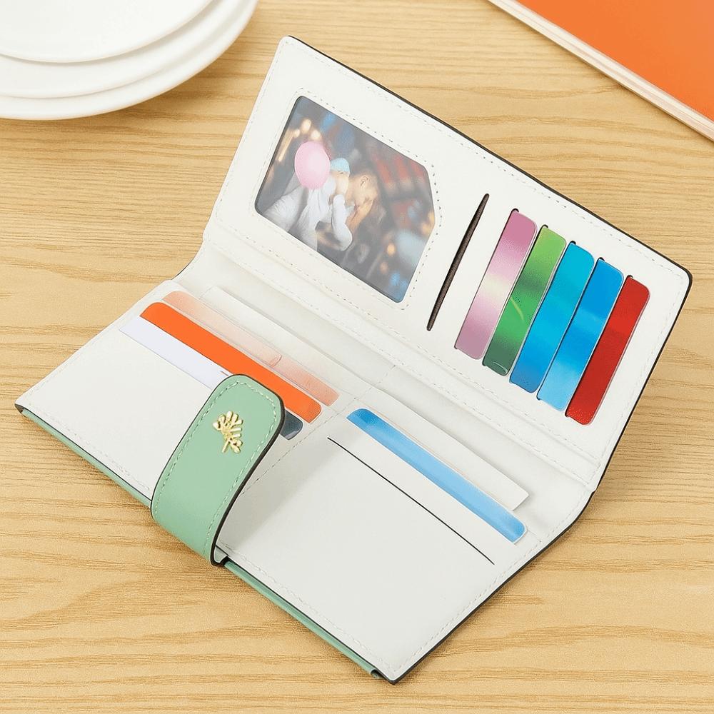 Водонепроницаемый кошелек для денег, сумка, ручной кошелек для чеков и кредитных карт, простой длинный складной кошелек, мужской