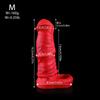 Ma Jie Exotic Condom Penis Ring Enlarged Longened Simulation Penis Set Silicone Sex Toys Couple Toys Lock Essence Set