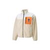 X Ami Sherpa Jacket Light Sand Men Outerwear Tan 535998-67