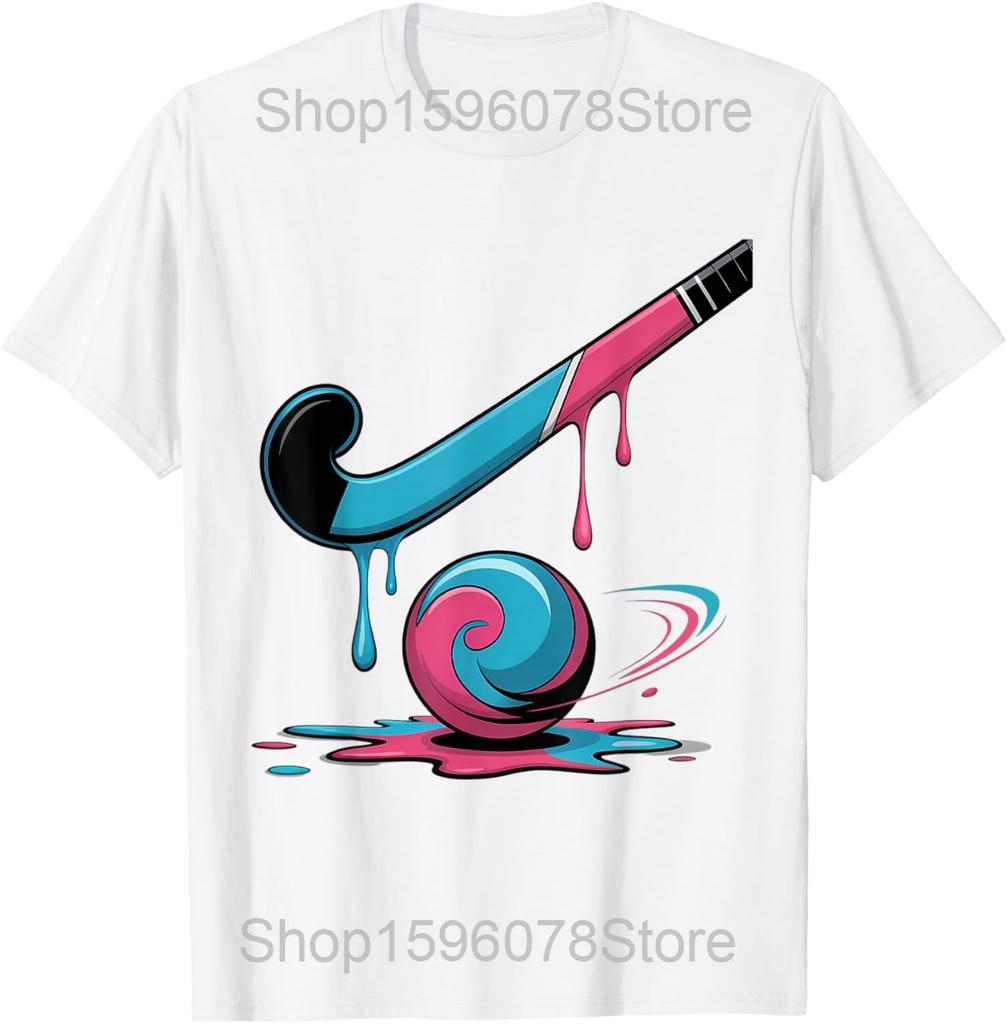 Funny Field Hockey Graphic T Shirts Men Women Pure Cotton Humor Streetwear Tee Shirt Short Sleeve Unisex Gift Idea Clothing