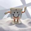 Прозрачный настольный мусорный бак с крышкой - Стильные аксессуары для волос и коробка для хранения