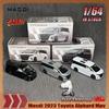 Stock Masdi 1:64 Toyota Alphard Mpv Simulation Alloy Miniature Die-cast Car Model Custom Children's Toy Collection Gift