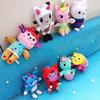 Early Education Anime Dollhouse Plush Toy Doll