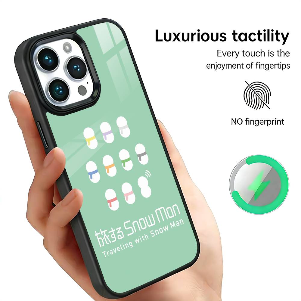 S-Snow M-Man Japanese Boy Band Phone Case For iPhone17,16,15,14,13,12,11 Plus,Pro Max For Magsafe Wireless Charging