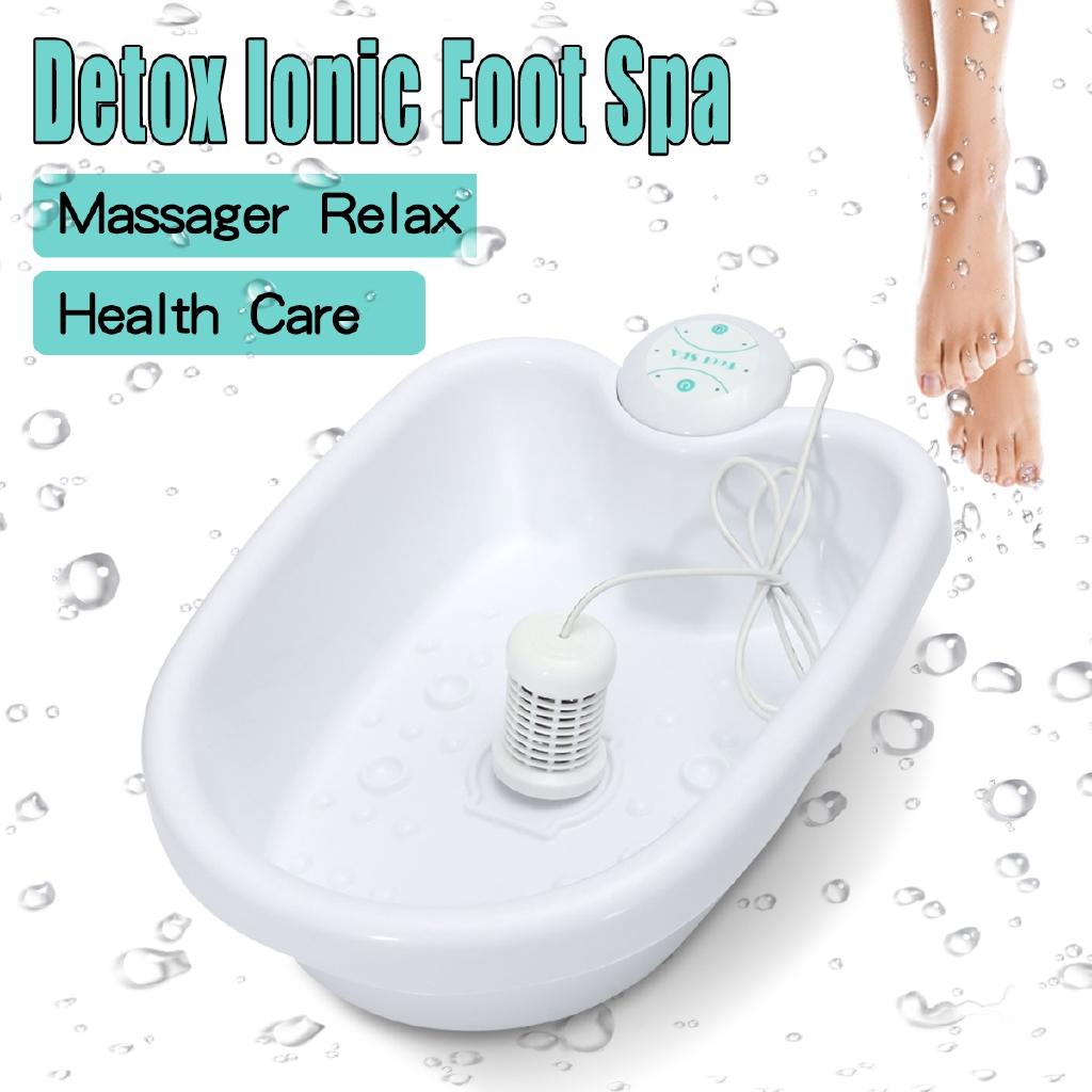 DC 12V Heating Ionic Cell Cleanse SPA Machine Instrument Tub Bucket Health Care Set Electric Anion Ion Detox Foot Bath Machine