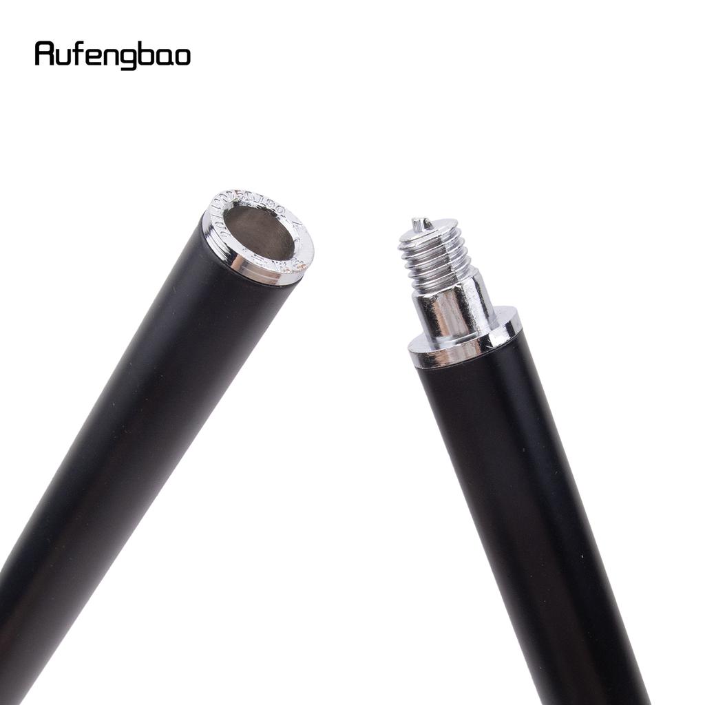 Red Black Leather Silver Walking Cane Fashion Decorative Walking Stick Gentleman Elegant Cosplay Cane Crosier 94cm