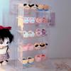 Transparent Desktop Display Rack Stackable Doll Shoe Rack Storage Rack  Handmade Paper Cup Cake