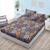 Three-Piece Mattress, Bed Cover, Bohemian Style Mattress, Protective Cover, Bed Sheet All-Inclusive.