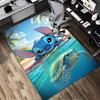Lilo Stitch Living Room Non-Slip Area Rug Soft Carpet for Bedroom Game Playroom Sofa Office Home Decor Doormat Christmas Gift C92114
