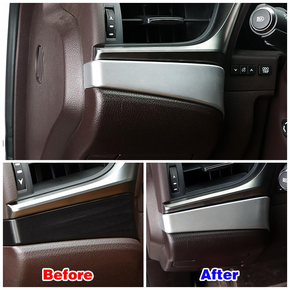 Для Lexus ES ES200 ES250 ES300 ES350 2018 2024 Автомобиль Центральная консоль Интерьер Модификация приборной панели Левая сторона Ремонт Отделка Рамка