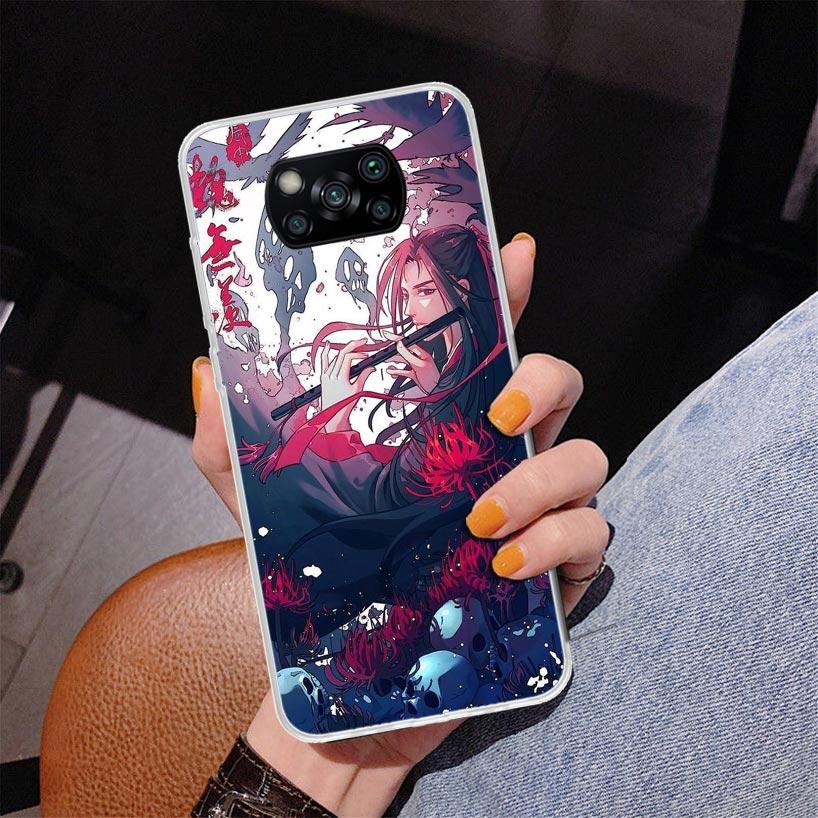 Anime Mo Dao Zu Shi Phnoe Case for Xiaomi Poco X5 X6 X7 Pro X4 Gt F7 Ultra M8 M7 Redmi 15C 15 13C 13 12C 12 Unique Cover Coque P