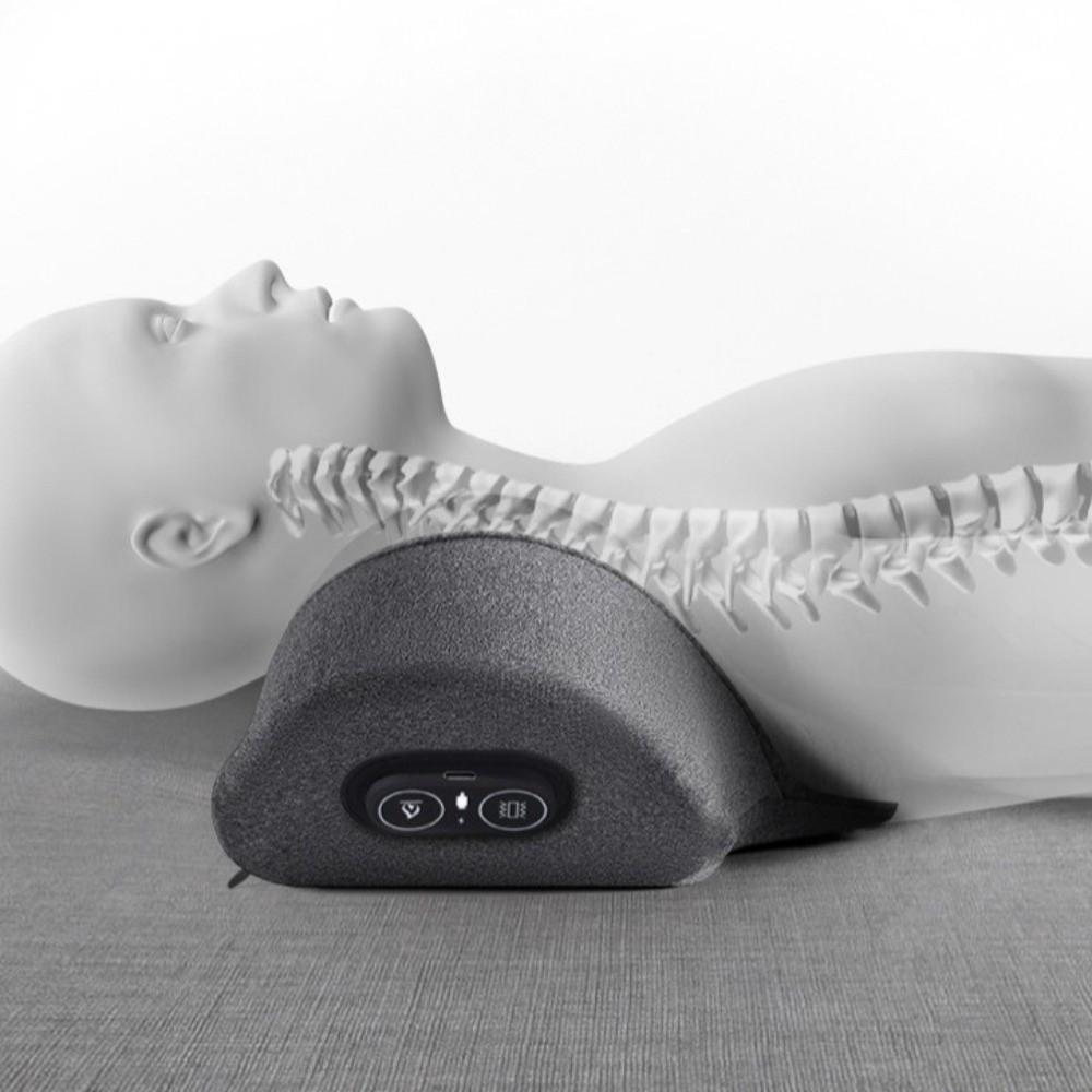 Heating Electric Neck Massager Hot Compress Orthopedic Sleeping Pillow  Home Travel