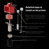 Для сборки b Hotend со съемными соплами из закаленной стали Hotend для 3D-принтеров серии b X1C