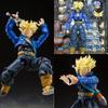 High-quality Shf Trunks Future Boy Pvc Action Figure Super Saiyan Anime Collectible
