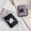 New Cat Short Wallet Large Capacity Multi Slot Coin Purse Zipper Multi Functional Money Bag