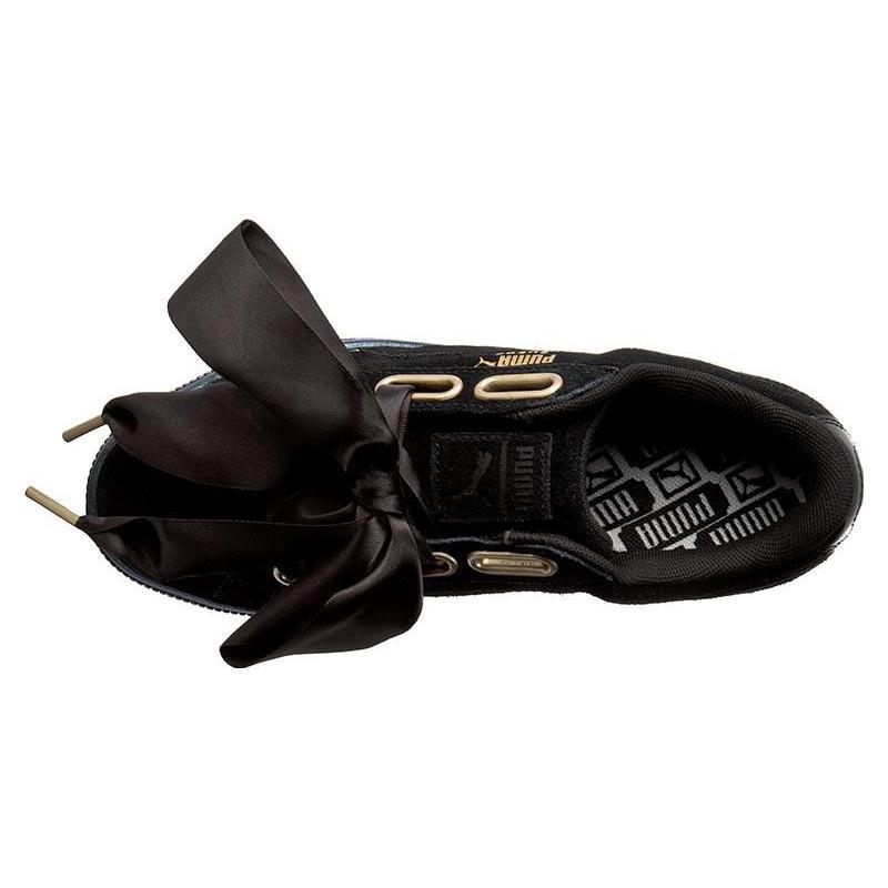 Puma Замша Сердце Сатиновый Черный 362714-03