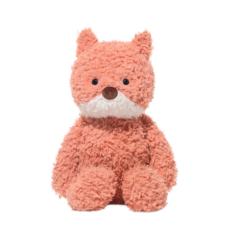 Плюшевый лисенок - ультрамягкая мягкая игрушка, успокаивающий компаньон для сна и подарок на день рождения для детей