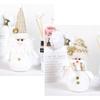 Christmas Atmosphere Old Snowman Dolls Christmas Decorative Christmas Dwarf Toys Hanging Pendant