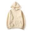 Unisex Hooded Sweatshirt Thick Fleece Lined Oversized Pullover Winter Casual Wear