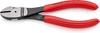 KNIPEX Сильнодействующие диагональные кусачки твердые 7401-160 (для провода) (SB)