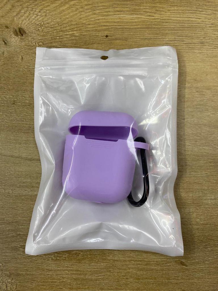 Радужный силиконовый защитный чехол для AirPods 3 с крючком