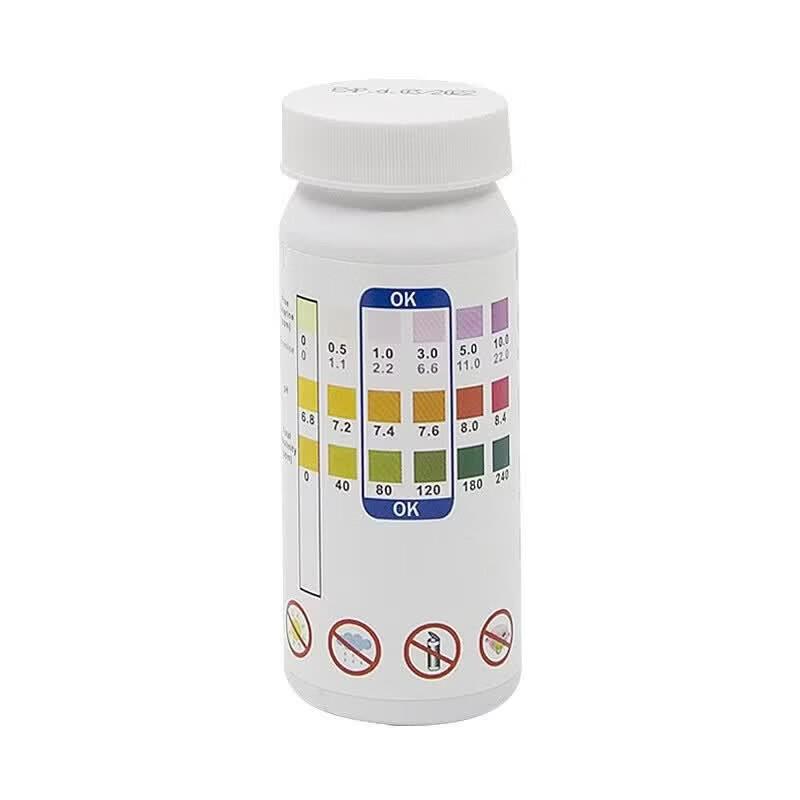 NHZHIW 6-in-1 Swimming Pool Water Test Strips