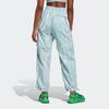adidas Полосатые джоггеры с логотипом и шнурком, женские брюки, синие HT1103