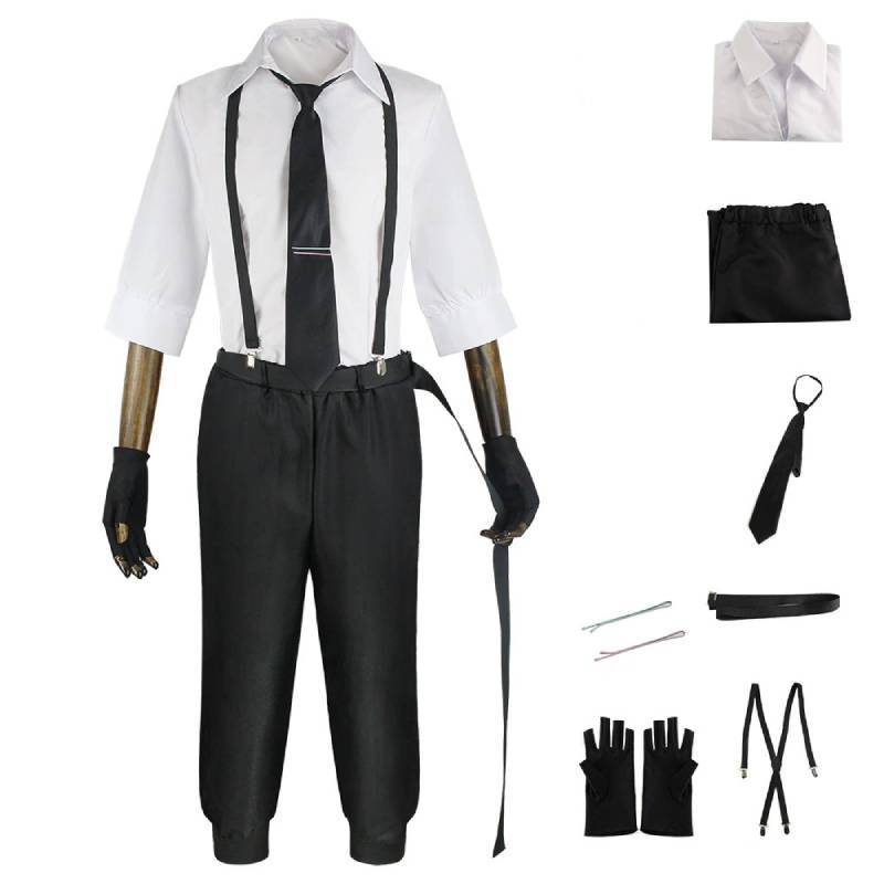 Косплей-костюм «Bungo Stray Dogs» с аксессуарами для аниме-конвенций