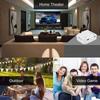 12В-2А T300 1920*1080 LED Мини Портативный Проектор 240x320 AV USB Аудио Проектор 3D Домашний Кинотеатр Медиа Видеоплеер Встроенный Динамик 20Вт