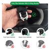 Limnyves Helmet Quick Release Buckle Replacement Kit, Ratcheting Helmet for Chin Strap Up To 1", Bi-Bike Helmet Black