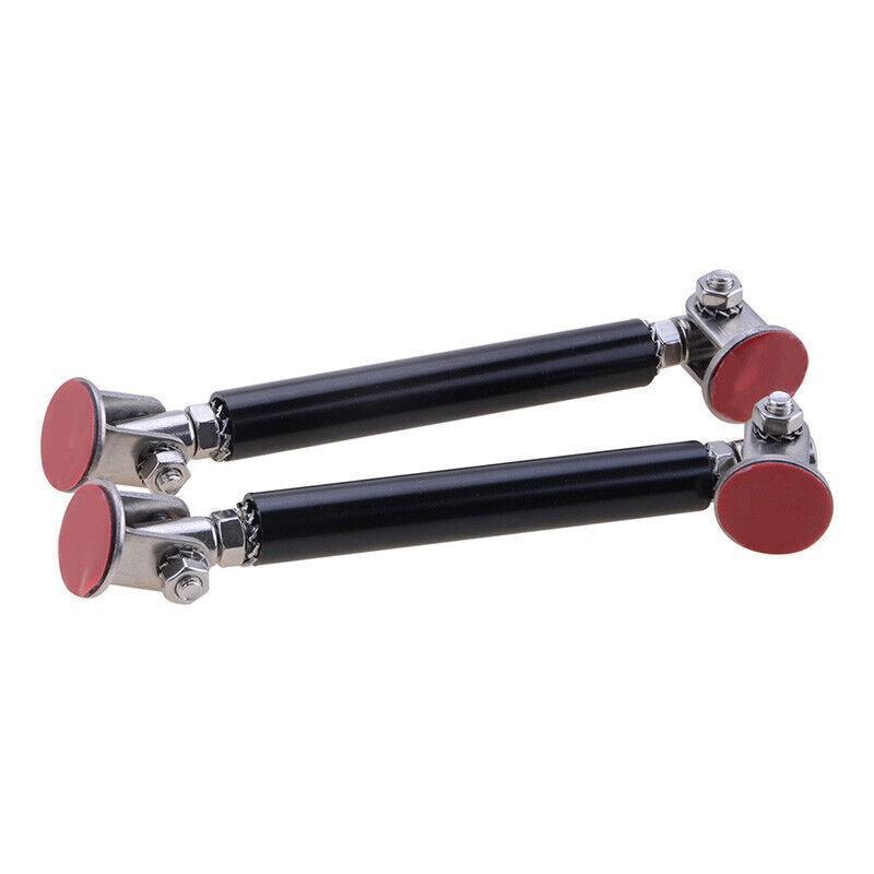 2.9'' Adjustable Front Bumper Lip Splitter Strut Brace Rod Tie Support Bar