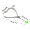 Stainless Steel Fried Egg Mold Maker Breakfast Baking Omelette Rings Baking Model Mould Cooking Kitchen Accessories Gadget