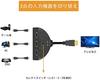 GANA HDMI 3 Совместимый без блока питания Совместимый с Chromecast One Игровой Xbox LCD Switch/Разветвитель/Селектор, 4Kx2K, 1 Вход/1 Выход, Позолоченный