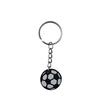 Creative Sports Keychain: Soft PVC Rubber Keyring for Football, Basketball, Volleyball, Rugby Bag Pendant