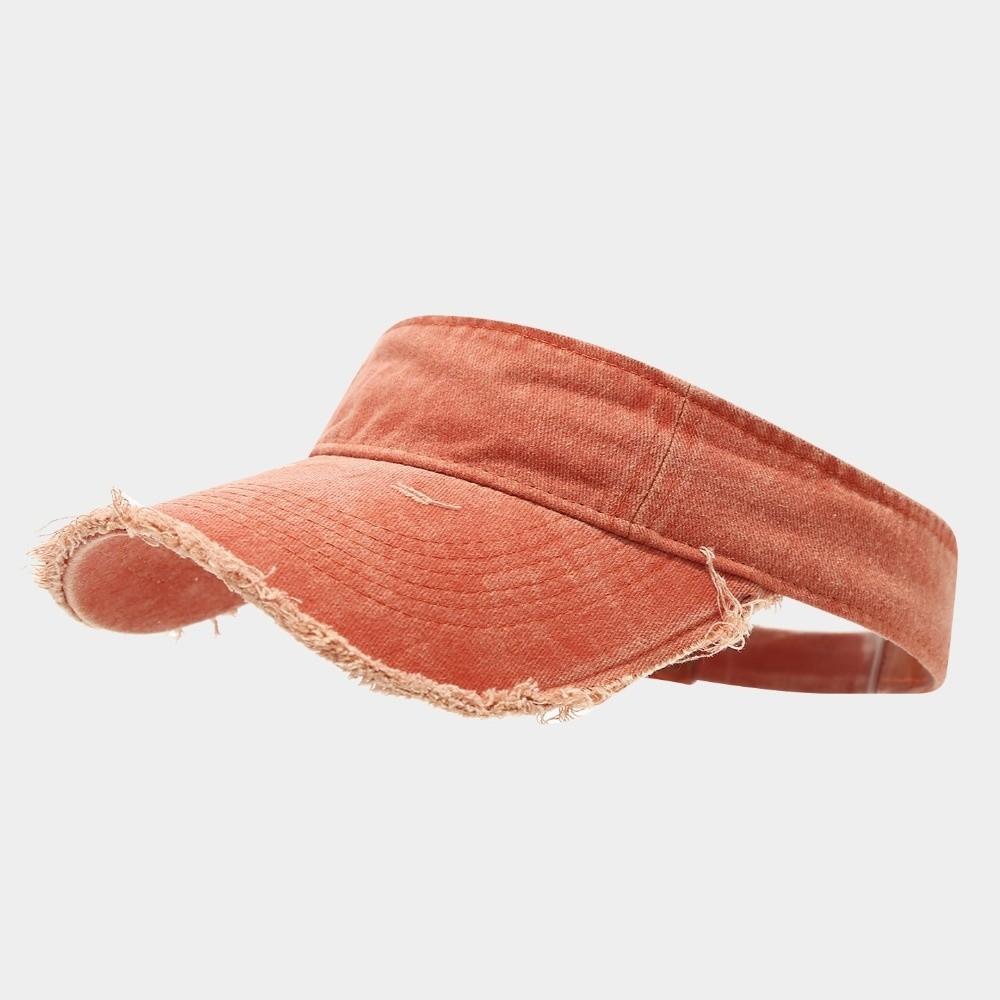 Quick Dry Denim Empty Top Hat Washed Cotton Open Top Hat New Baseball Cap Summer