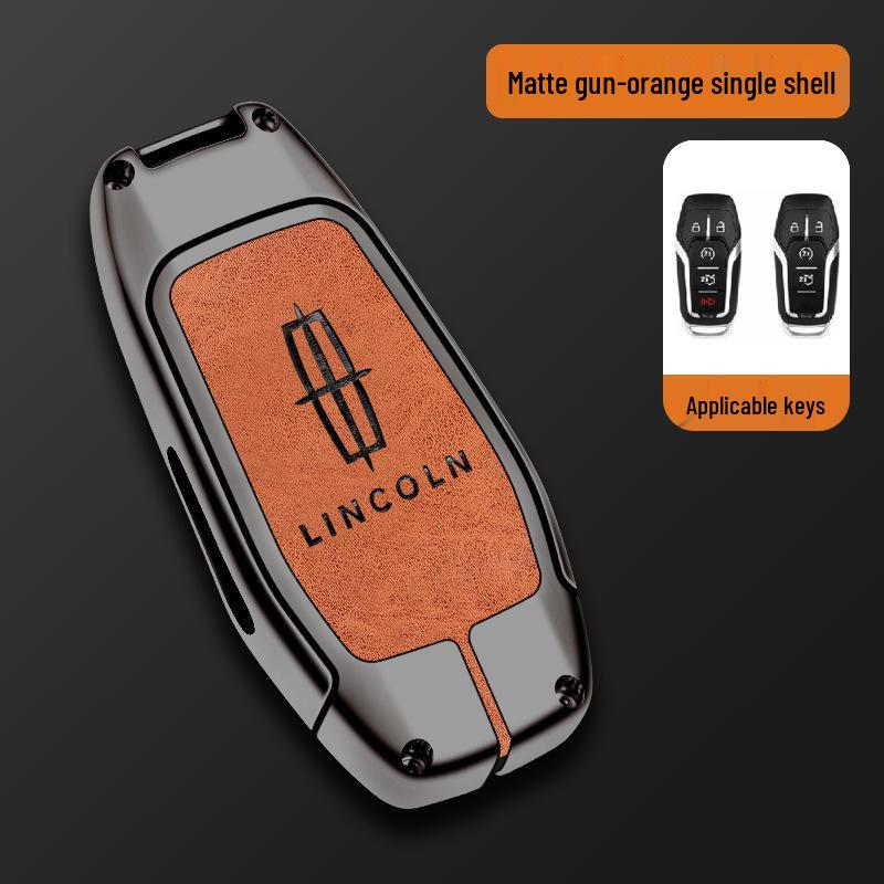 Высококачественный металлический корпус ключа для Lincoln MKZ, MKC, MKX (Старая модель)