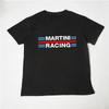 T-shirt Unisex Women Martini Racing Fashion Print Cotton Oversized Brand Tshirt Short Sleeve T Shirt Streetwear Tops Tee Clothing