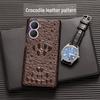 Чехол для мобильного телефона Honor Play 40, получехол из коровьей кожи 30Plus с рисунком черепа. Защитный чехол из натуральной кожи для Play 20Pro.