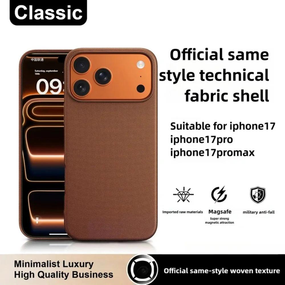 Официально разработанный магнитный чехол для телефона для iPhone 17 Pro Max 17 Pro 17 Air 16 15 14 13 Ударопрочный защитный чехол для Magsafe